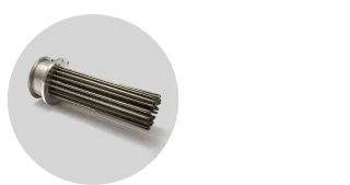 Resistenze corazzate su flangia